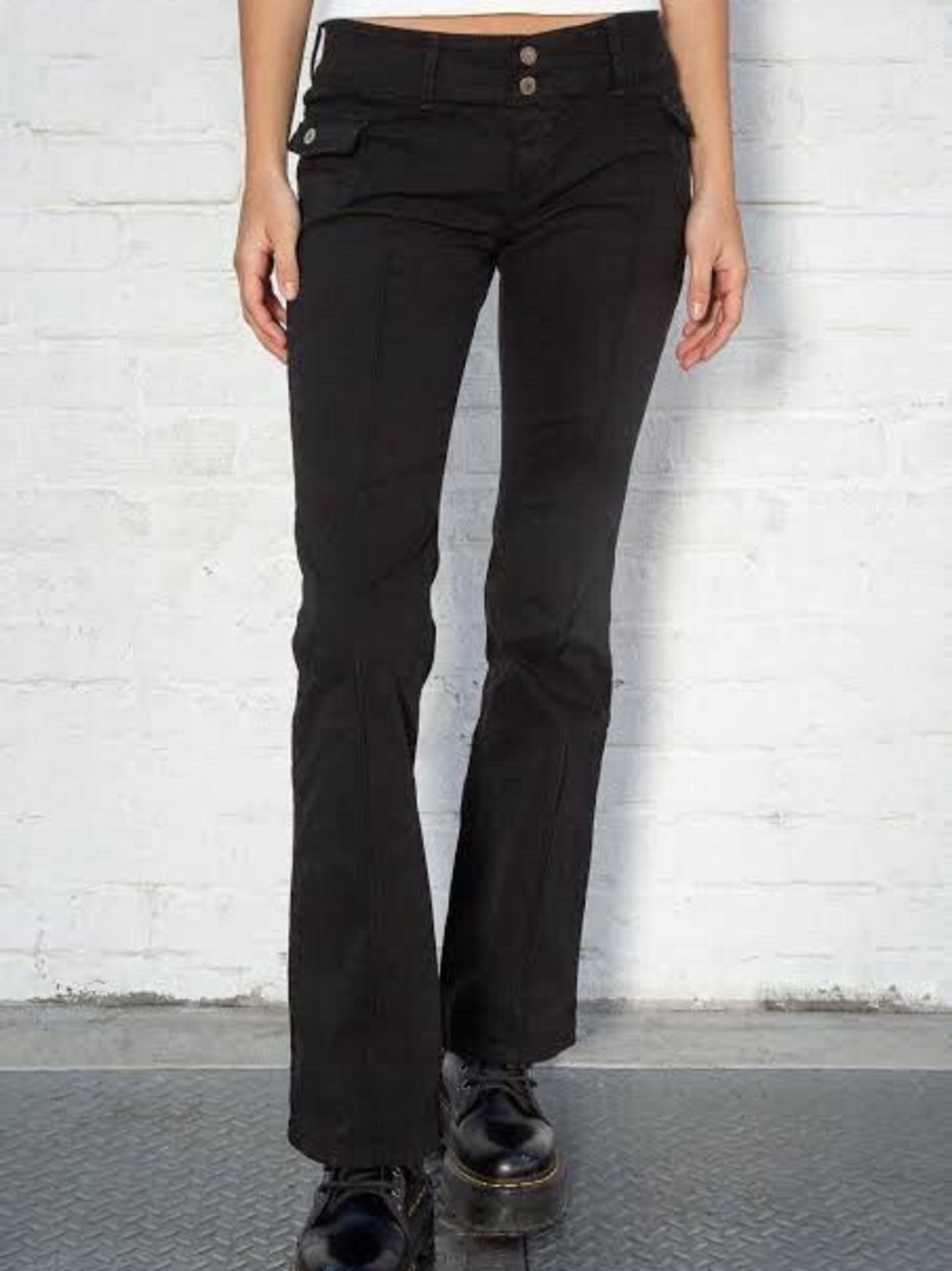 moving sale💕 - NWT brandy melville john galt agatha black flare pants size small